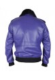 Batman Henchman Joker Goon Purple Bomber Jacket 